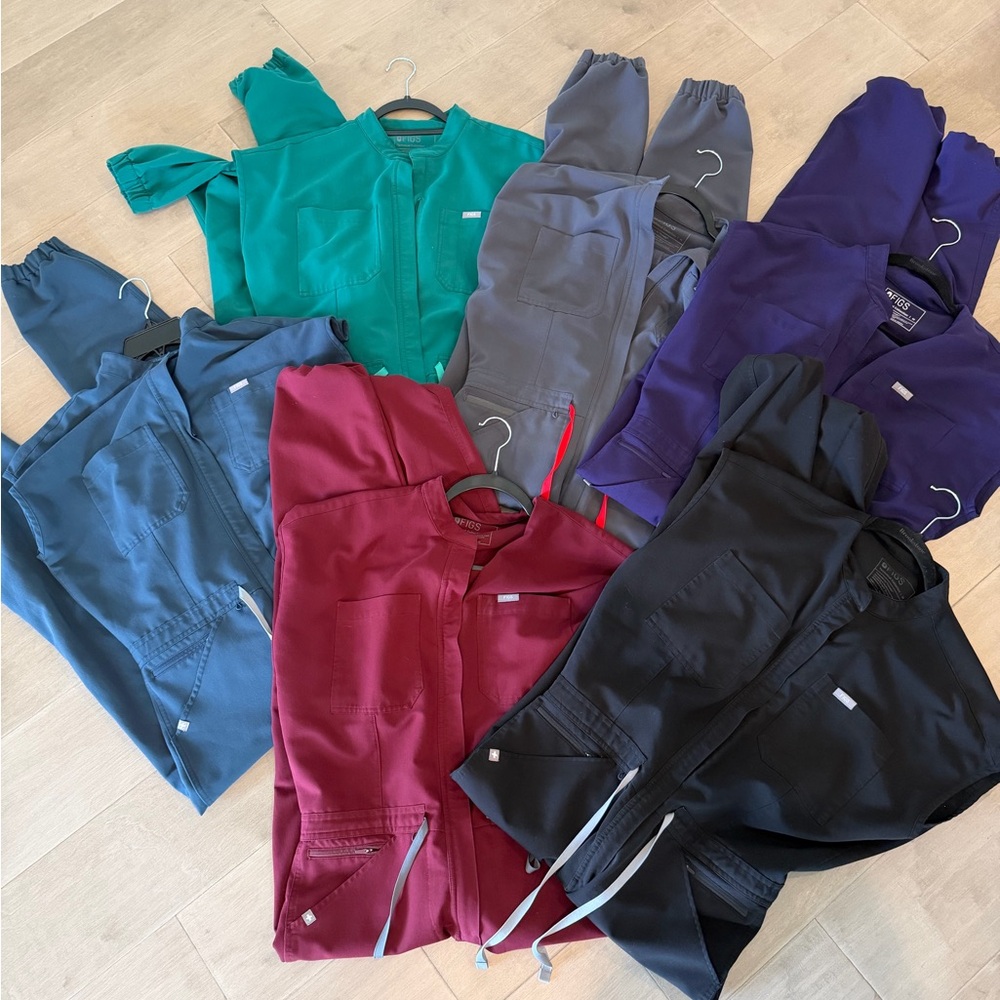 FIGS Rafaela Cargo ScrubJumpsuit